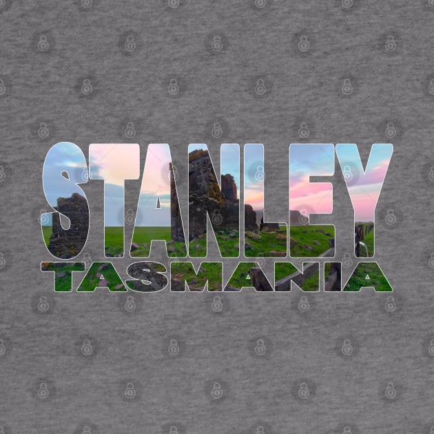 STANLEY - Highfield Ruins Tasmania Australia Sunrise by TouristMerch